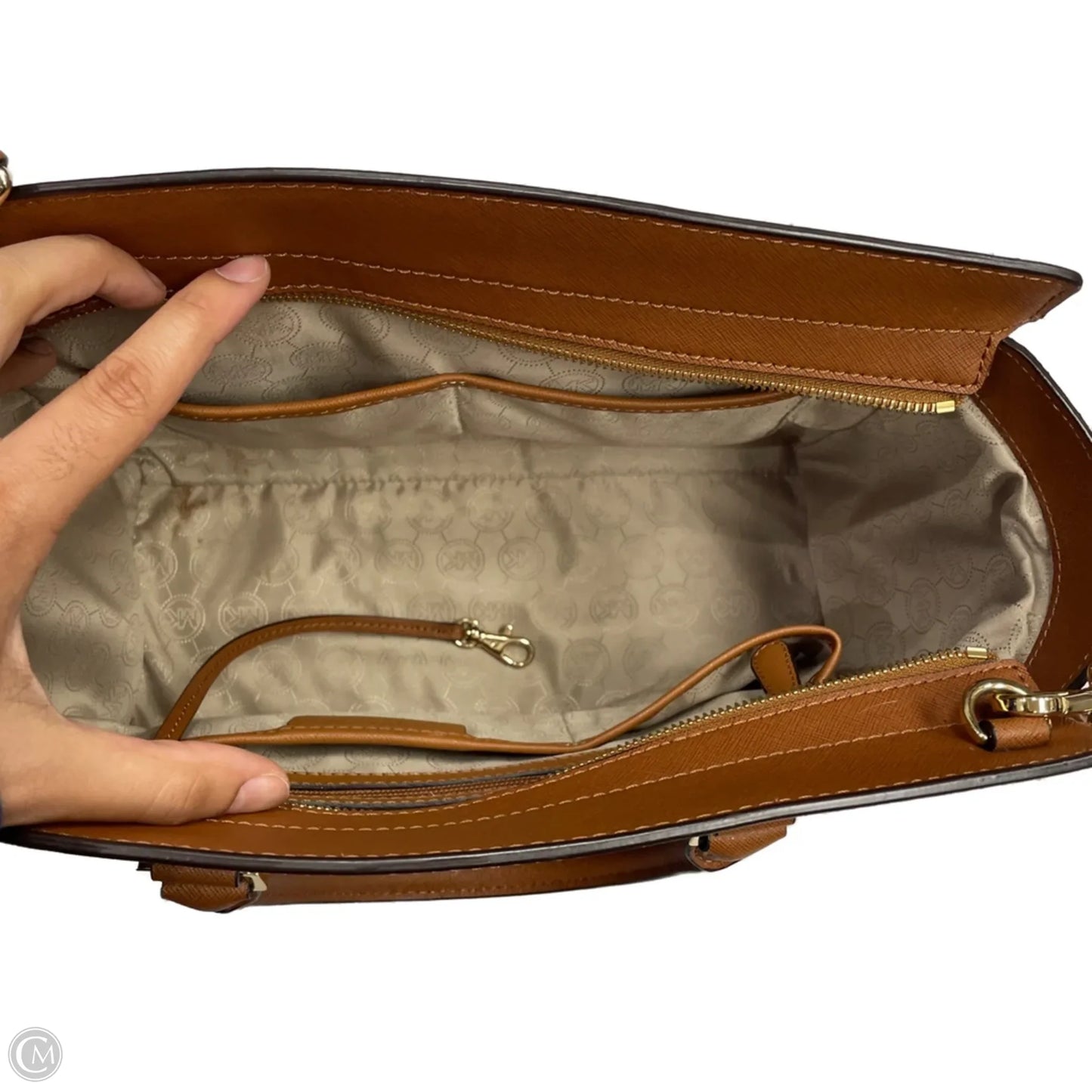 Handbag Designer By Michael Kors, Size: Large