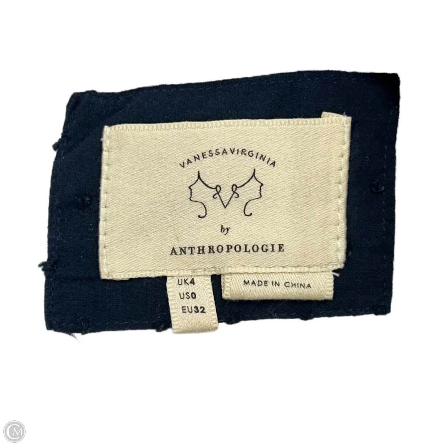 Dress Casual Short By Anthropologie In Blue & Orange, Size: Xs