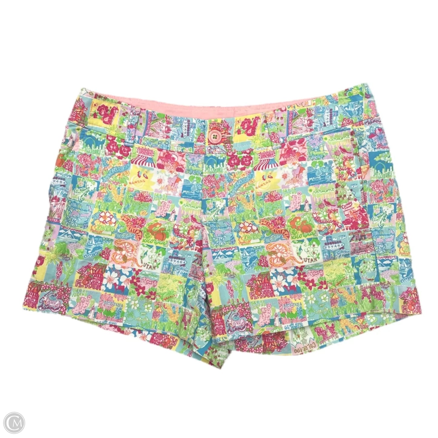 Shorts Designer By Lilly Pulitzer In Multi-colored, Size: 8