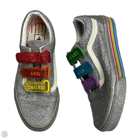 Shoes Sneakers By Vans In Rainbow Print, Size: 7