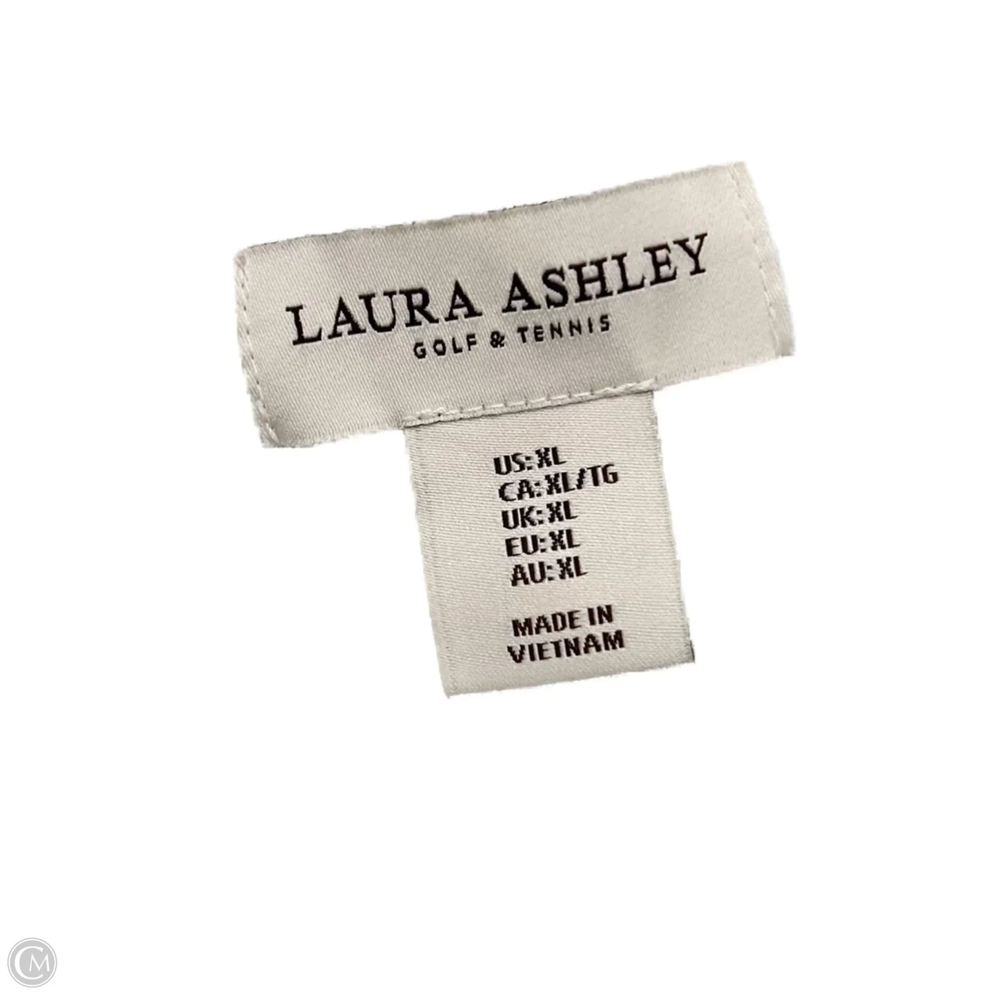 Athletic Skort By Laura Ashley In Floral Print, Size: Xl