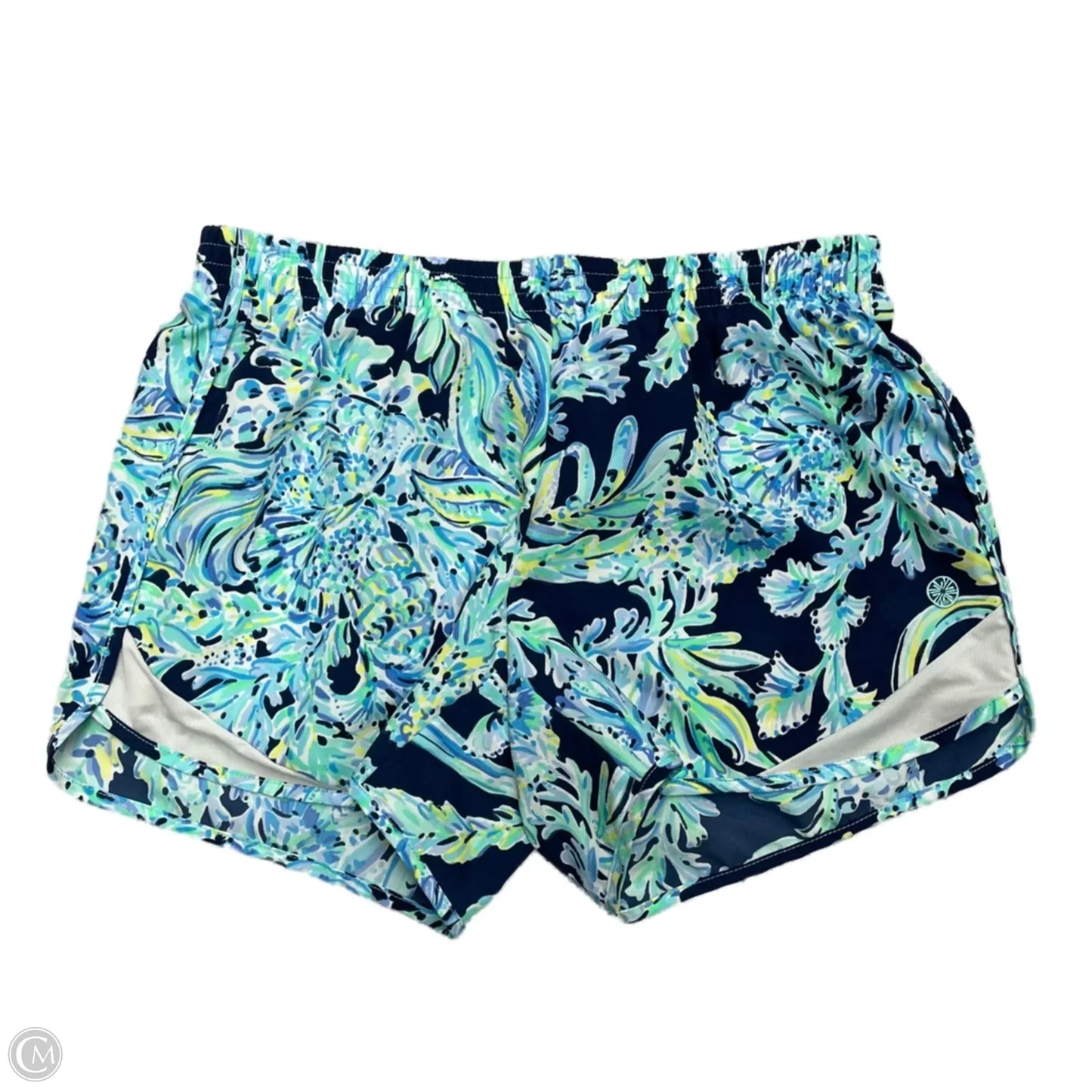 Shorts Designer By Lilly Pulitzer In Blue & Green, Size: Xs
