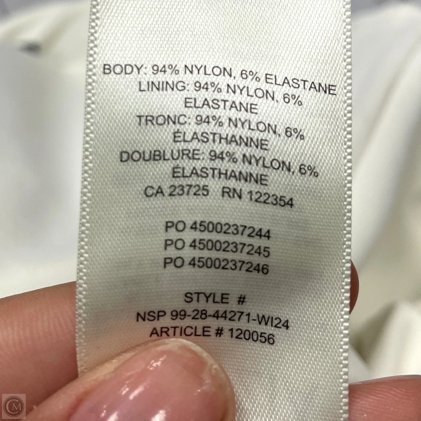 Bodysuit By Aritzia In Cream, Size: S