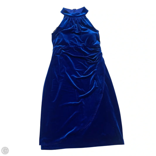 Dress Party Midi By Vince Camuto In Blue, Size: L