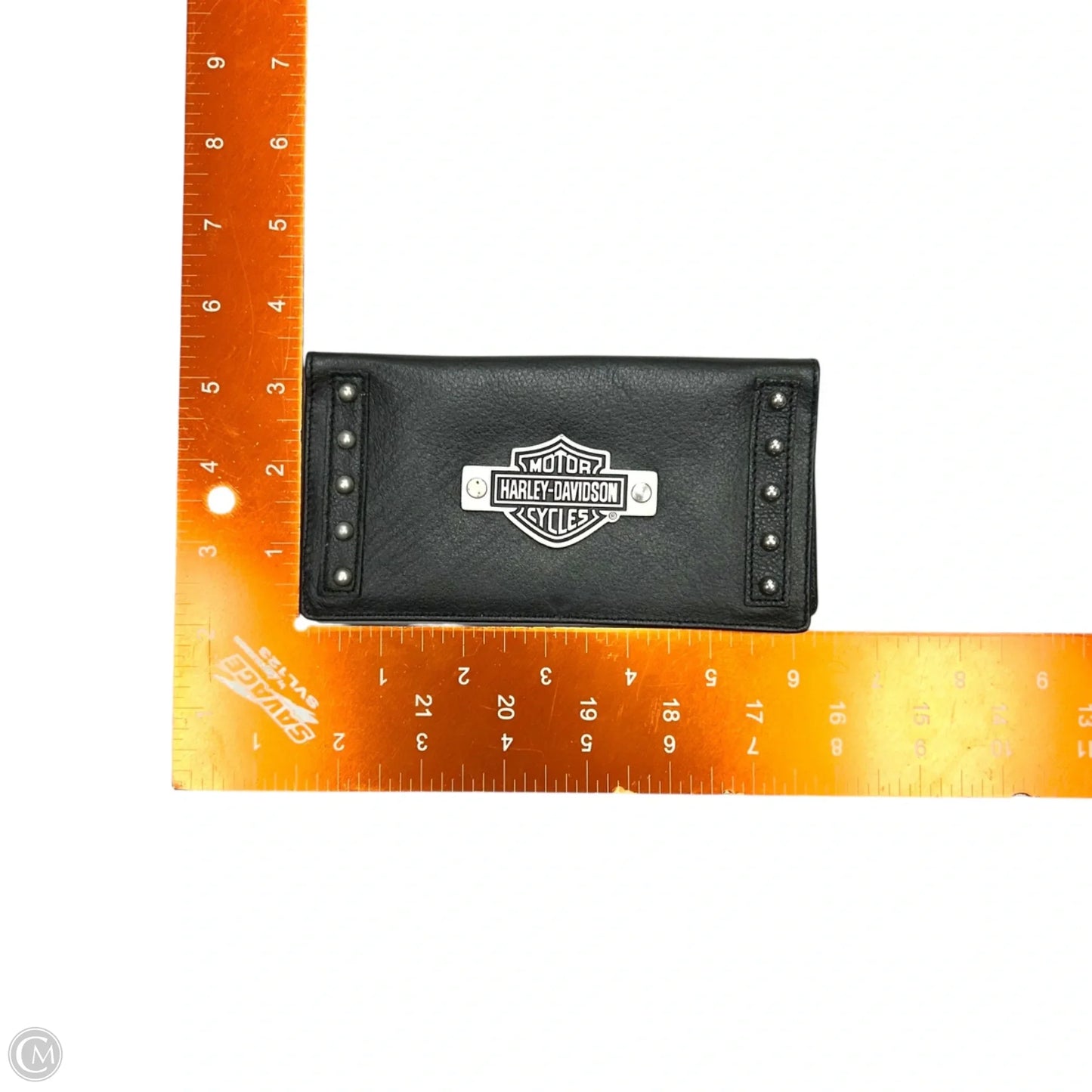 Wallet Leather By Harley Davidson, Size: Medium