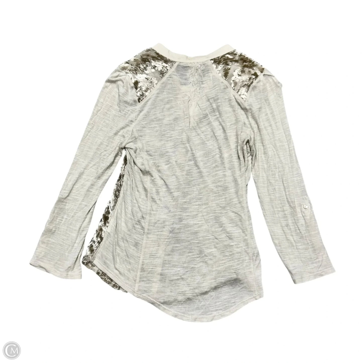 Top Long Sleeve By Tiny In Cream, Size: Xs