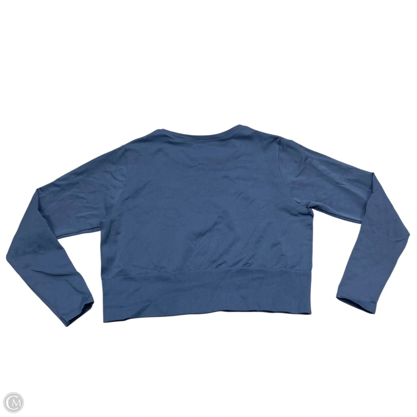 Athletic Top Long Sleeve Crewneck By Aerie In Blue, Size: Xxl