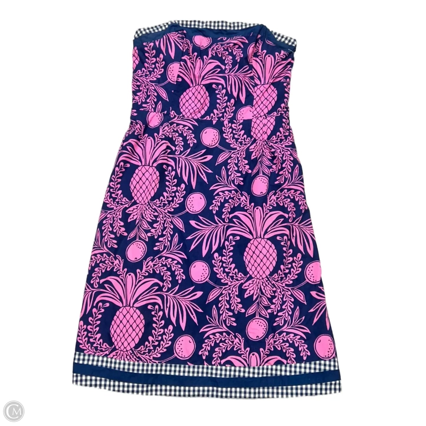Dress Designer By Lilly Pulitzer In Blue & Pink, Size: M