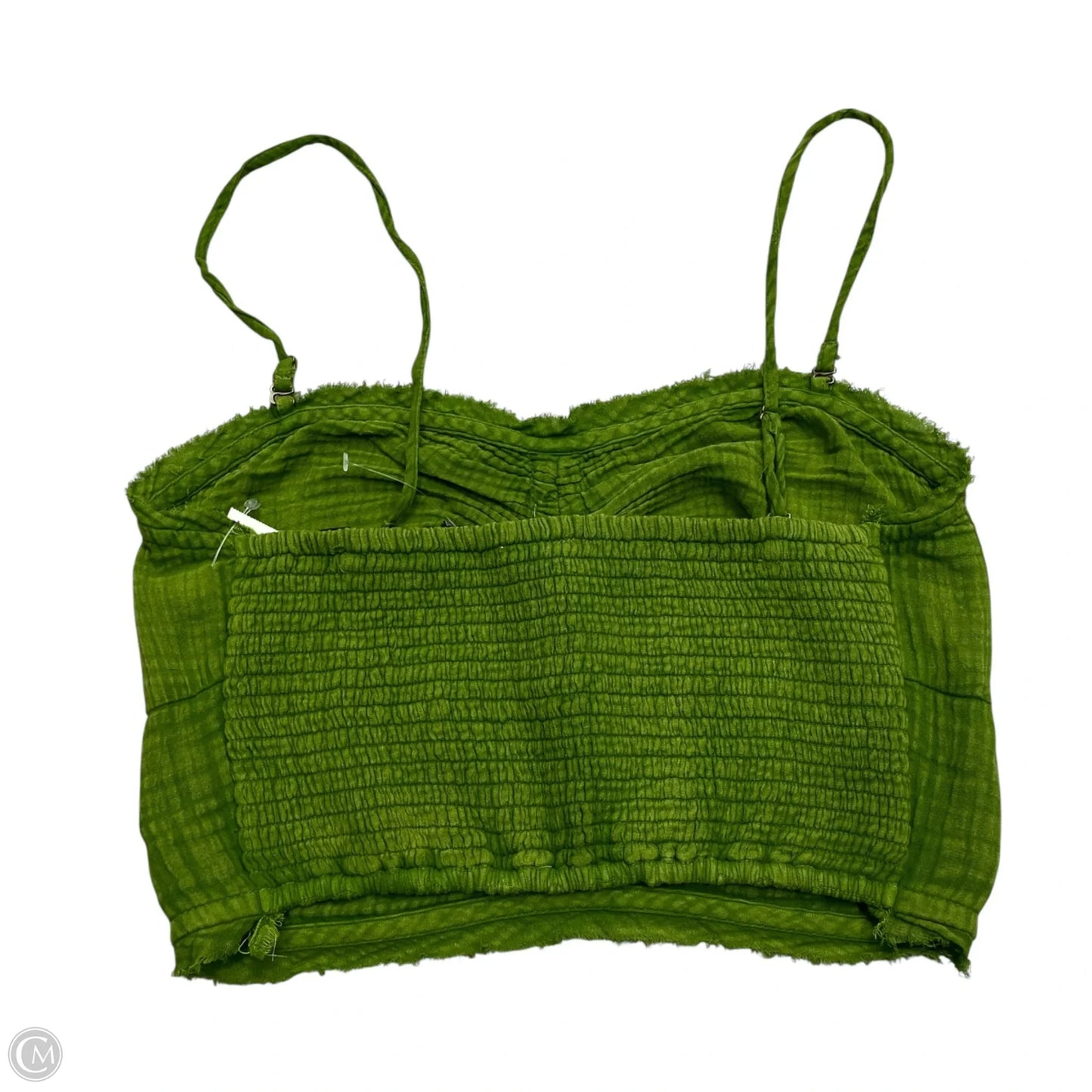 Top Sleeveless By Anthropologie In Green, Size: Xs