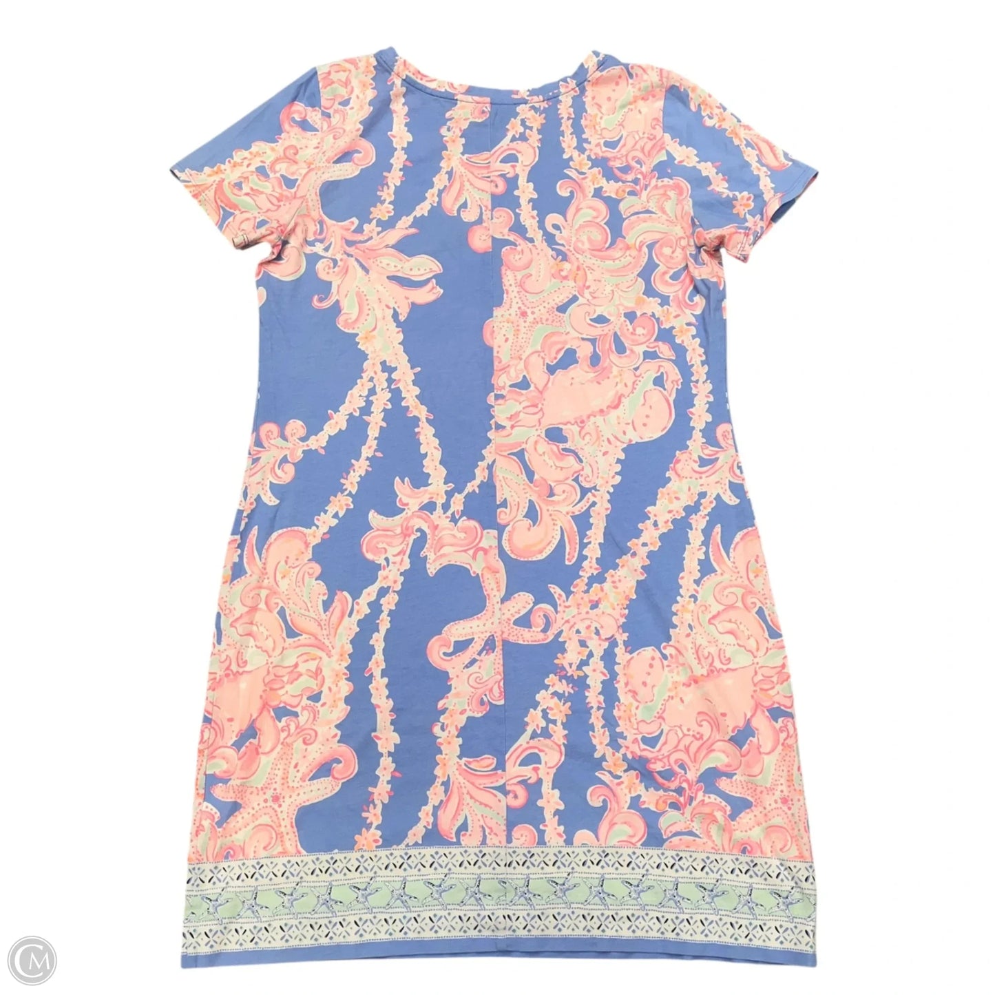 Dress Designer By Lilly Pulitzer In Pink & Purple, Size: L