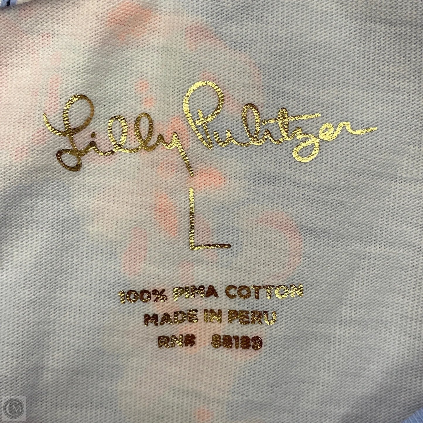 Dress Designer By Lilly Pulitzer In Pink & Purple, Size: L