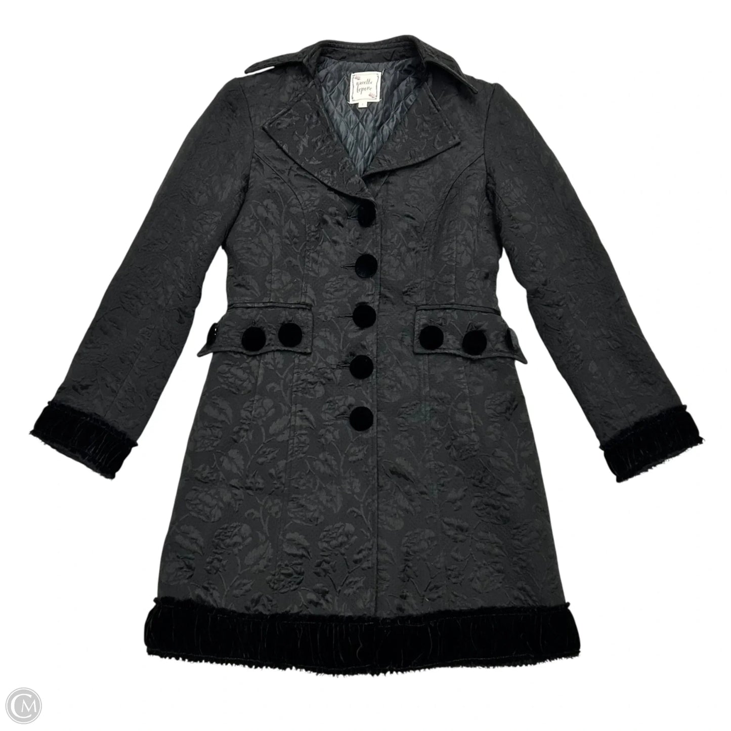 Coat Peacoat By Nanette By Nanette Lepore In Black, Size: Xs