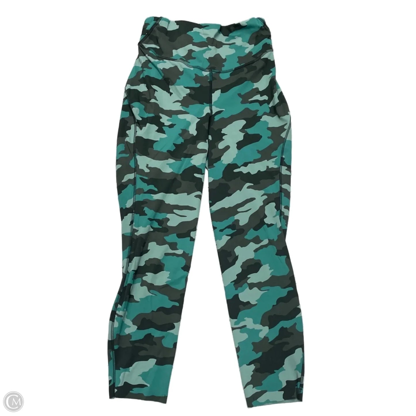 Athletic Leggings By Lululemon In Camouflage Print, Size: M