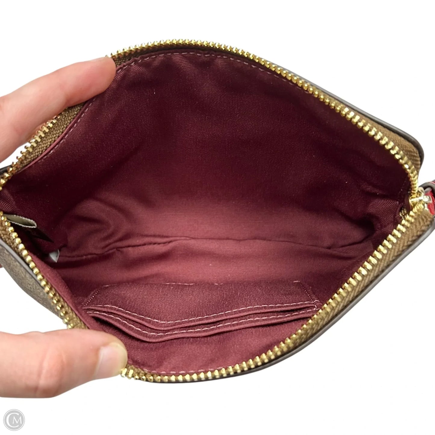 Wristlet Designer By Coach, Size: Medium