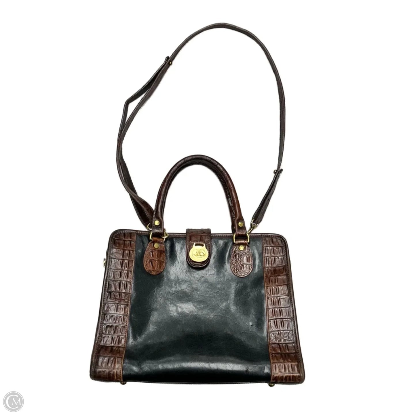 Handbag Designer By Brahmin, Size: Medium