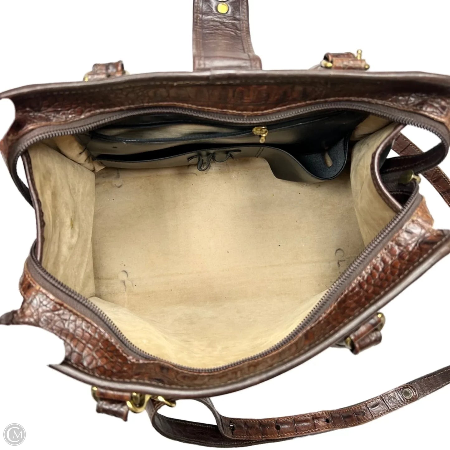 Handbag Designer By Brahmin, Size: Medium