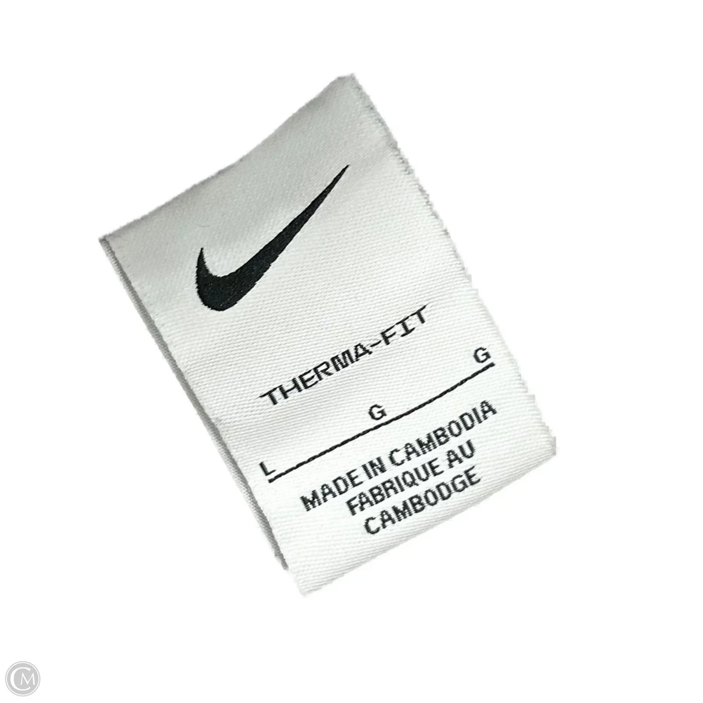 Sweatshirt Hoodie By Nike Apparel In Black, Size: L