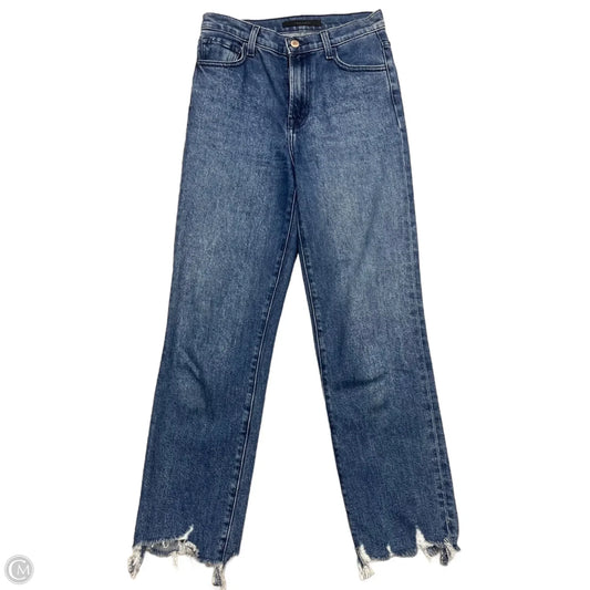 Jeans Skinny By J Brand In Blue Denim, Size: 0