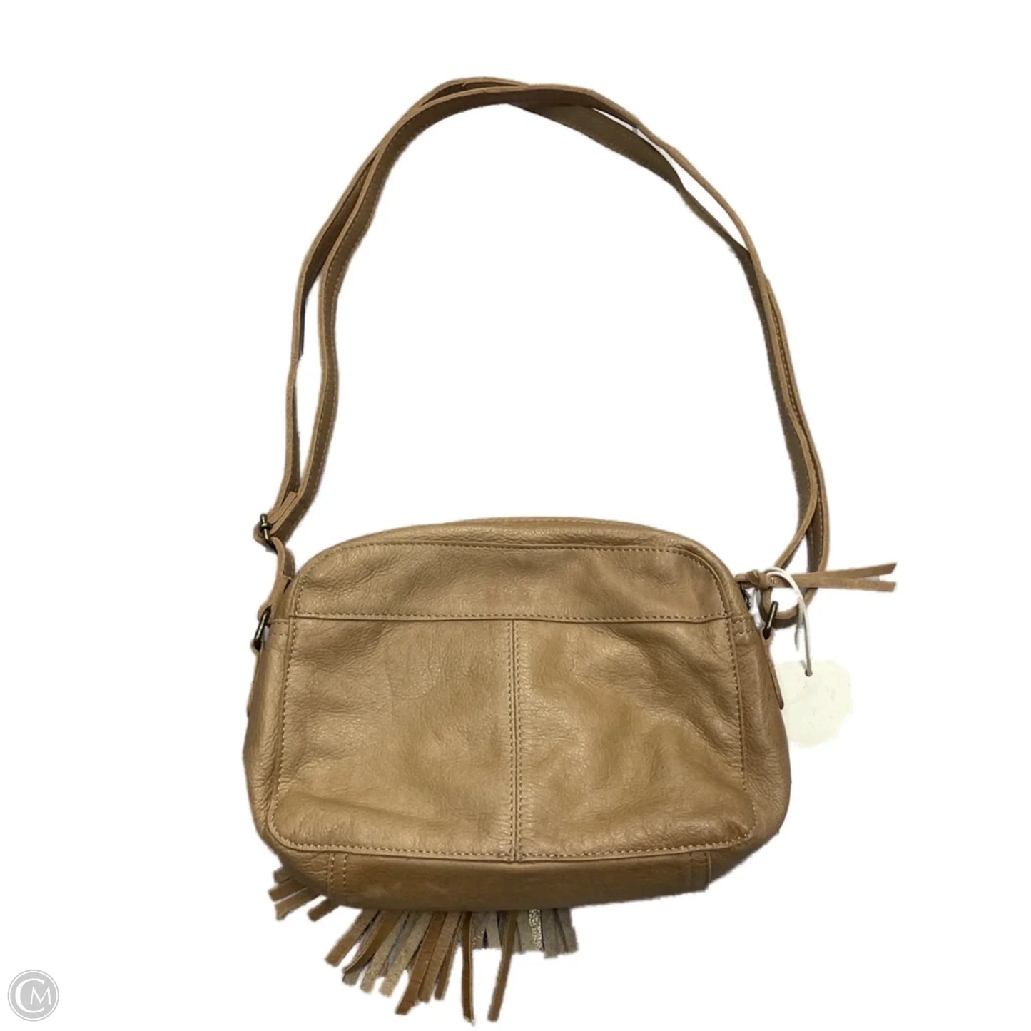 Crossbody Leather By Pieces, Size: Small