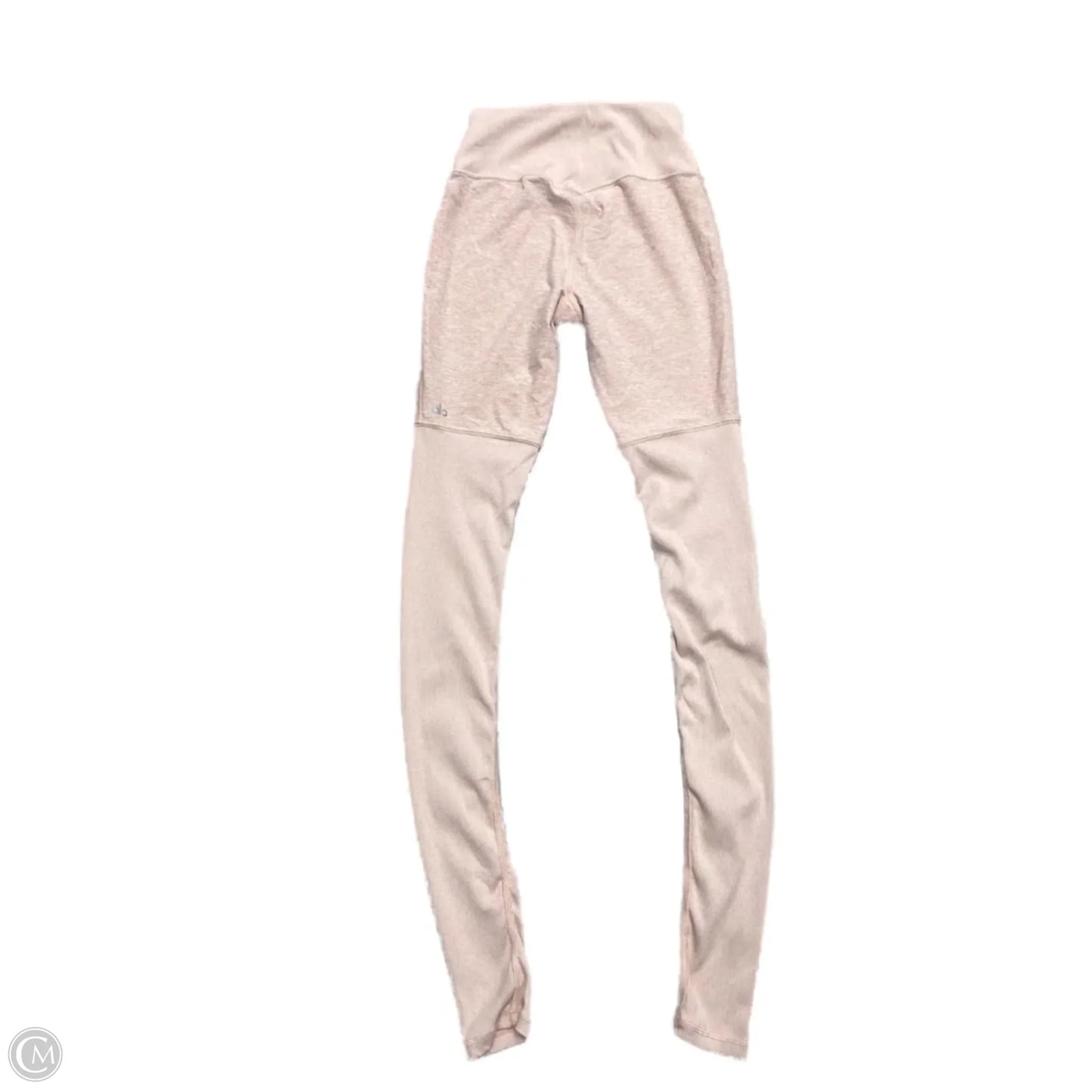 Athletic Leggings By Alo In Pink, Size: M
