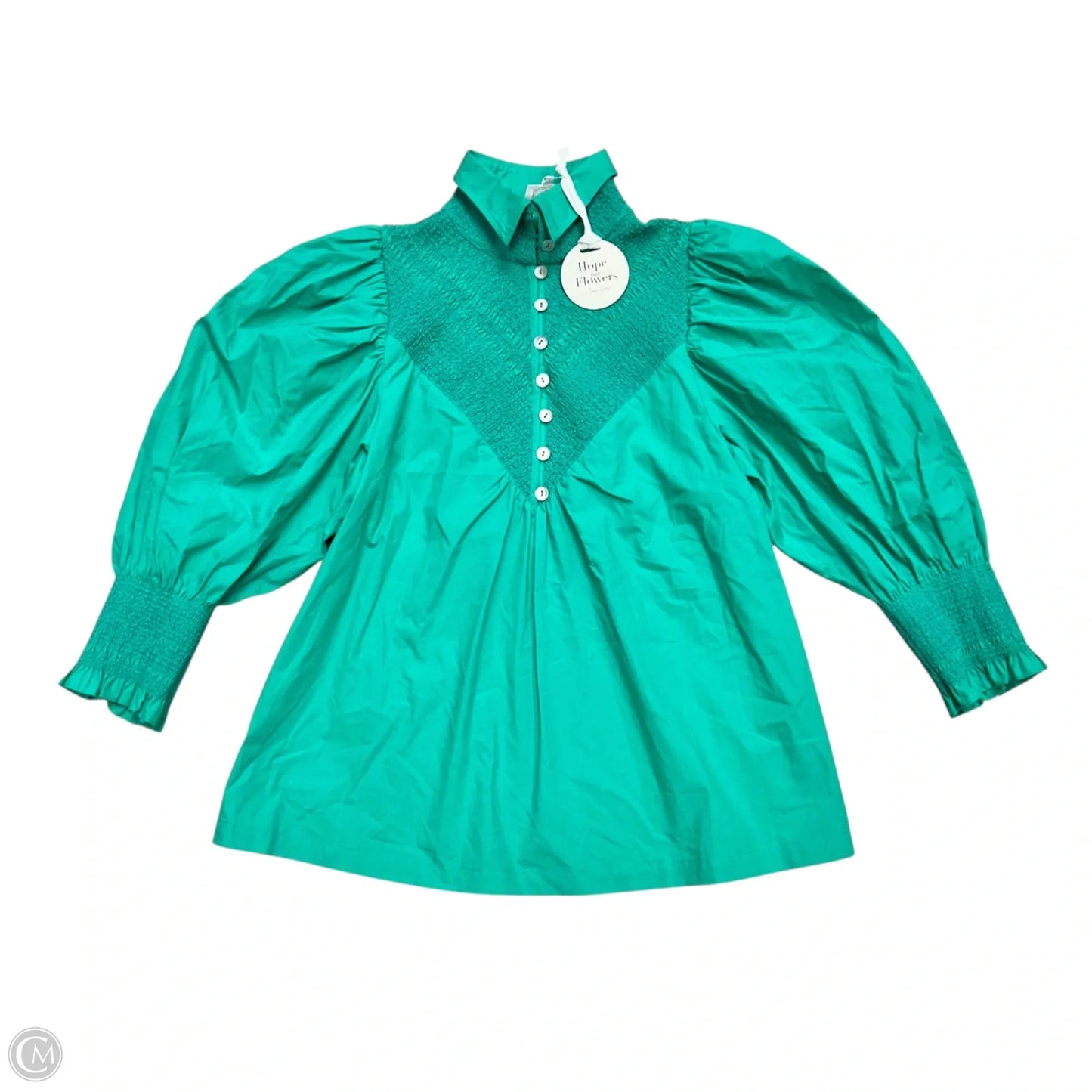 Top Short Sleeve By Tracy Reese In Green, Size: Xs