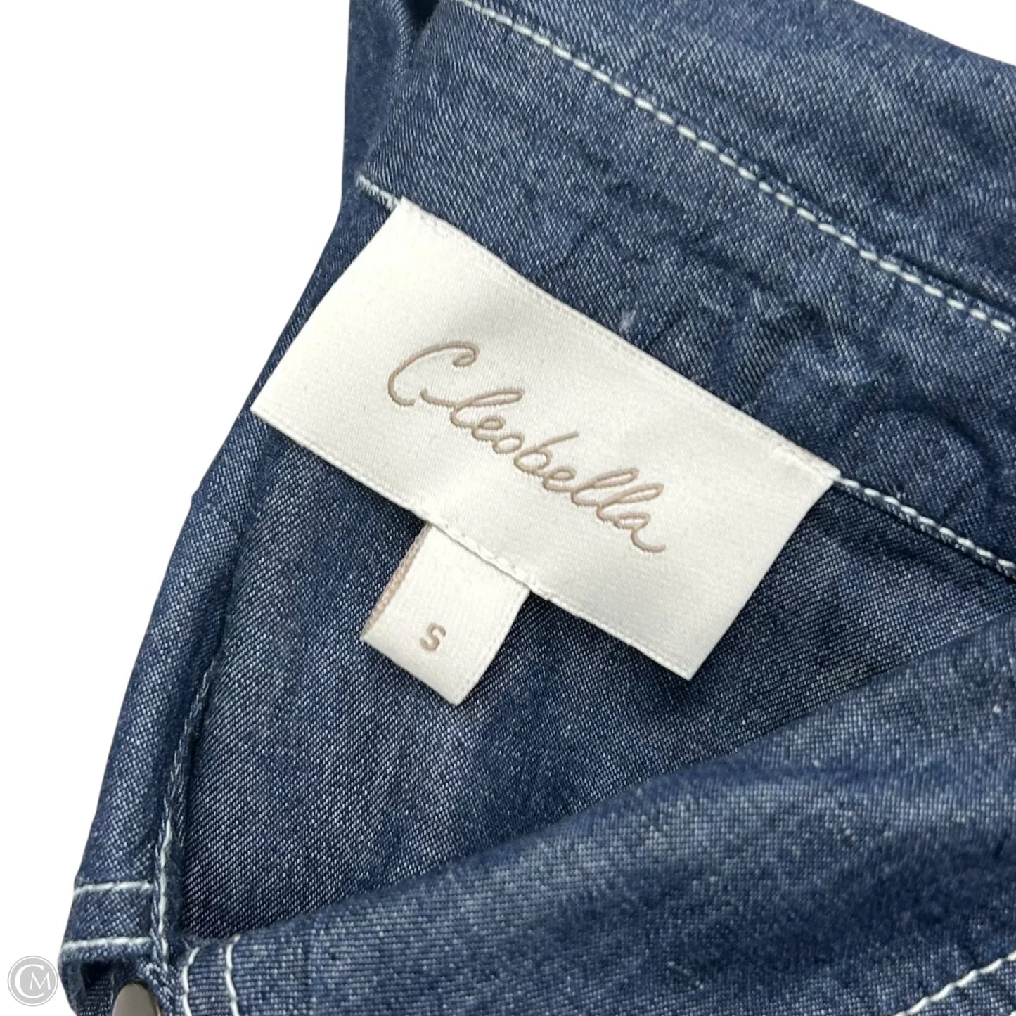 Romper By Cleobella In Blue Denim, Size: S