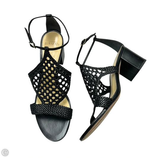 Sandals Heels Block By Alexandre Birman In Black, Size: 8
