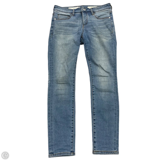 Jeans Skinny By Pilcro In Blue Denim, Size: 6