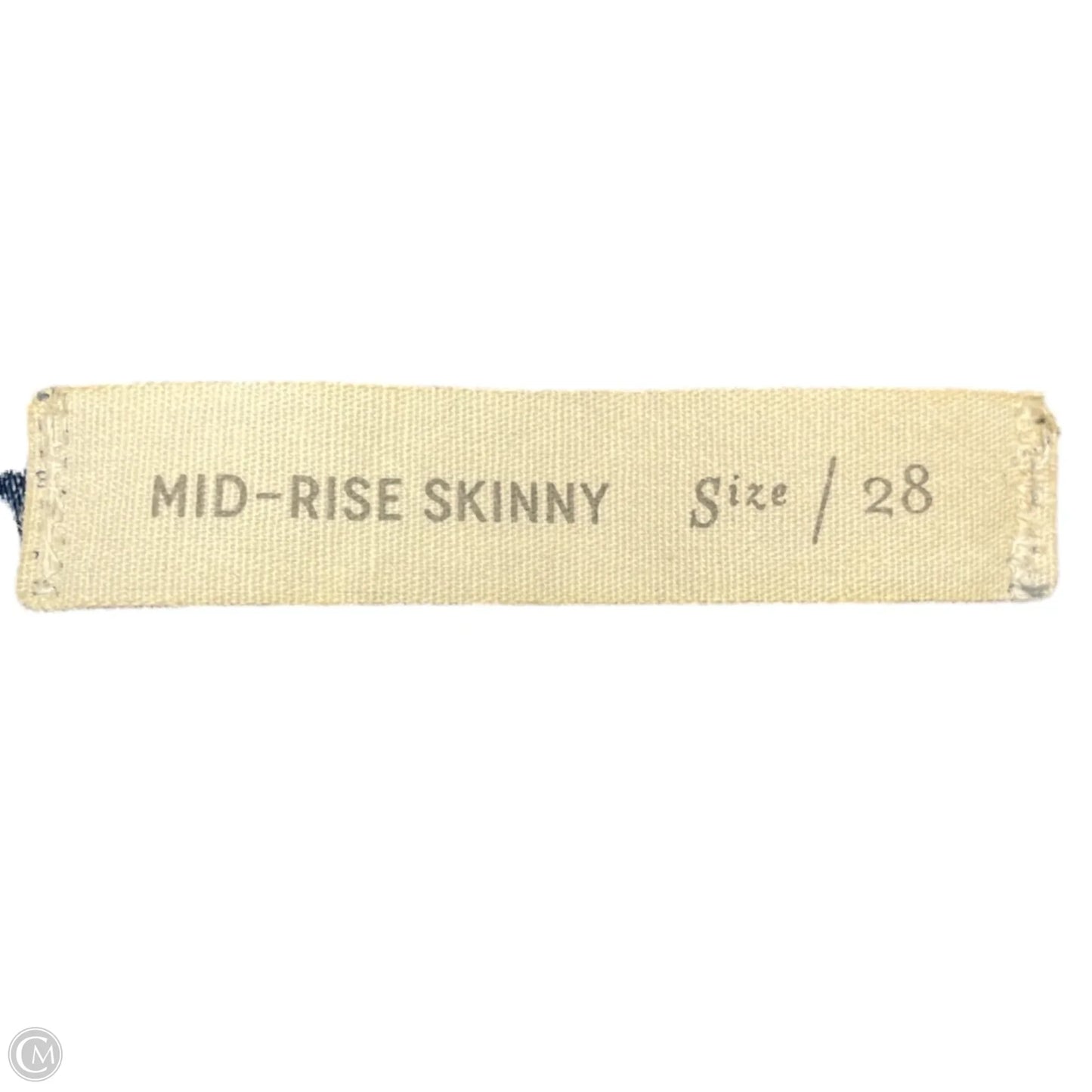 Jeans Skinny By Pilcro In Blue Denim, Size: 6