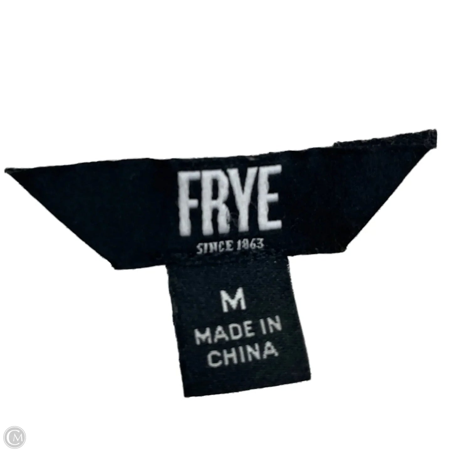 Top Short Sleeve Designer By Frye In Cream, Size: M