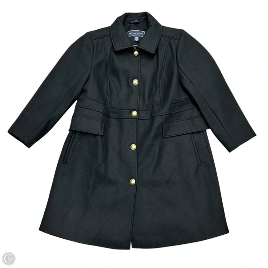 Coat Peacoat By Tommy Hilfiger In Black, Size: 2x