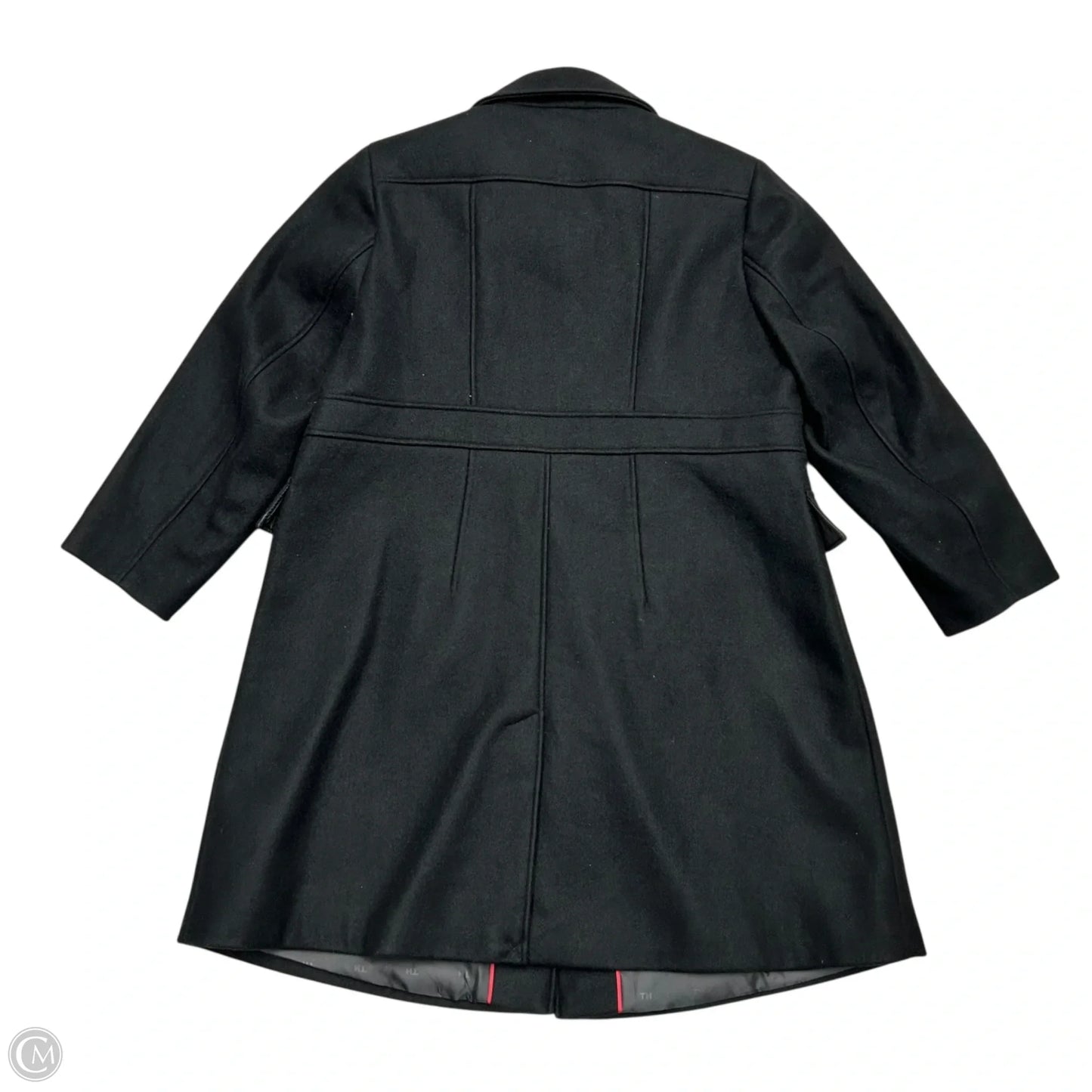 Coat Peacoat By Tommy Hilfiger In Black, Size: 2x