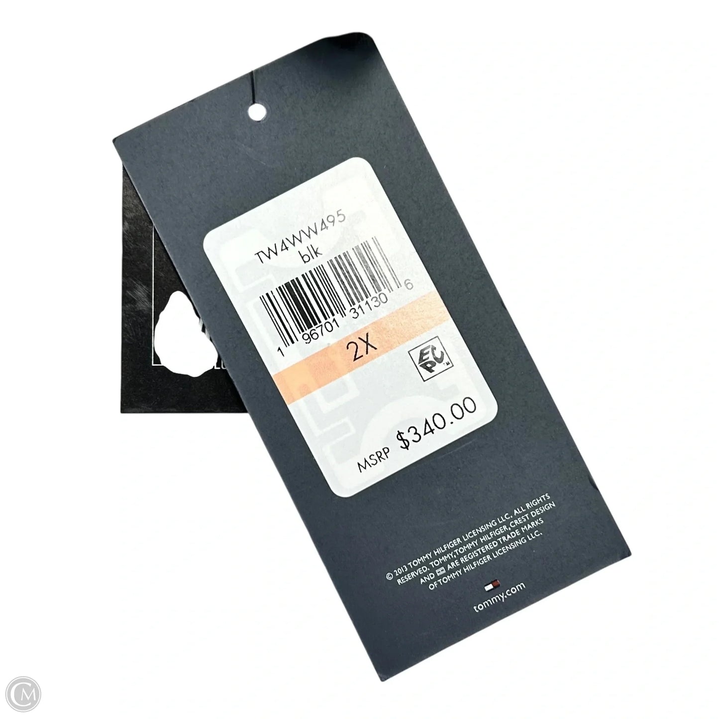 Coat Peacoat By Tommy Hilfiger In Black, Size: 2x