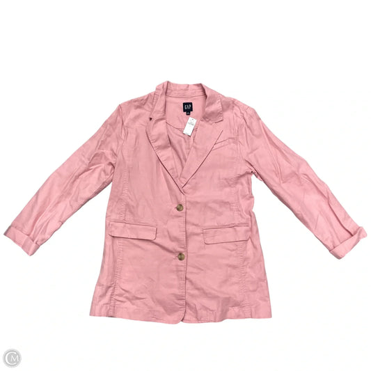 Blazer By Gap In Pink, Size: L