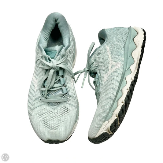 Shoes Athletic By Mizuno In Blue, Size: 7.5
