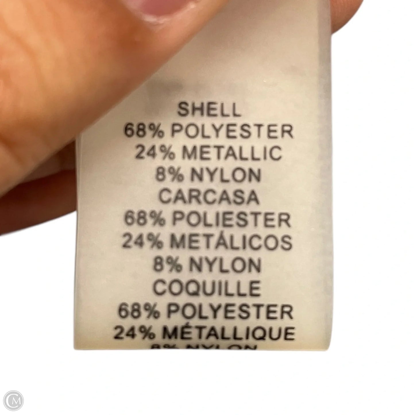 Dress Party Short By Vince Camuto In Blue & Gold, Size: S