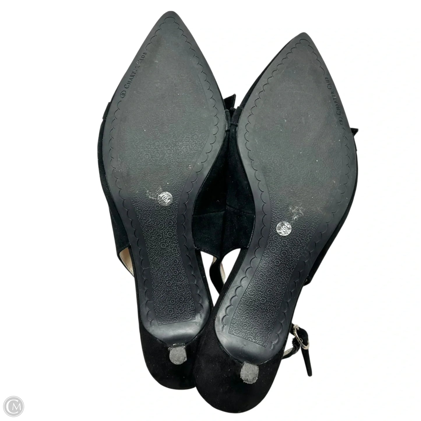 Shoes Heels Kitten By Charter Club In Black, Size: 10