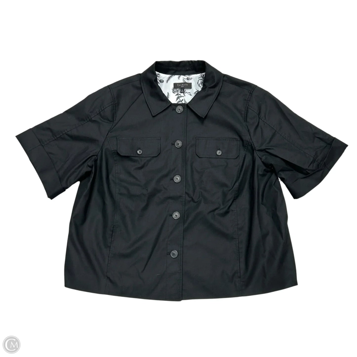 Jacket Other By Talbots In Black, Size: 1x