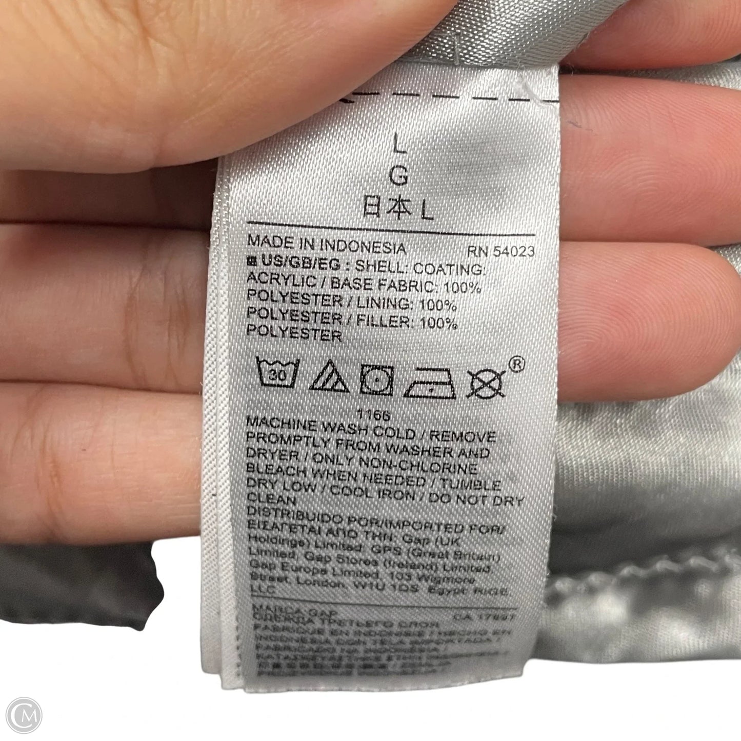 Coat Peacoat By Moda Intl In Black, Size: S