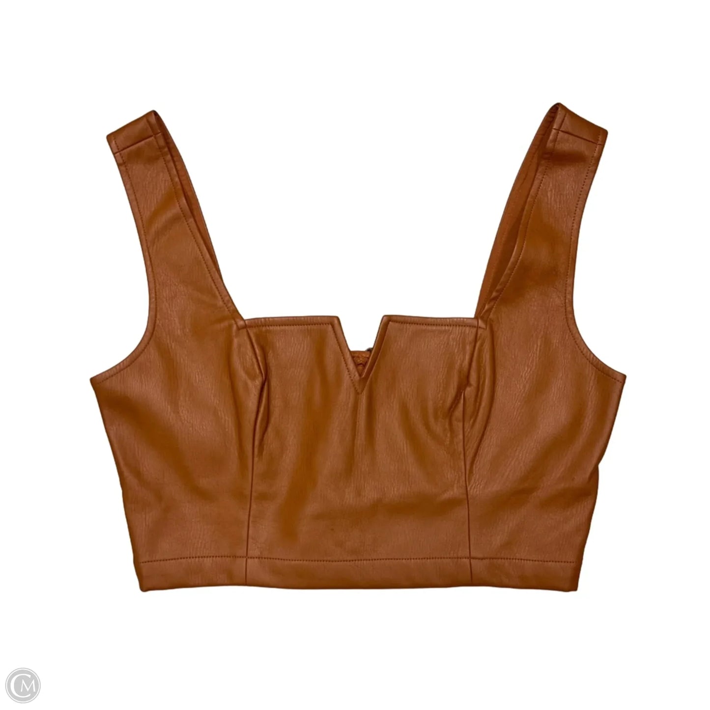 Top Sleeveless By Maeve In Tan, Size: Xs