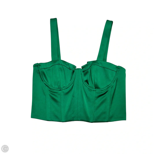Top Sleeveless Designer By Alice + Olivia In Green, Size: S