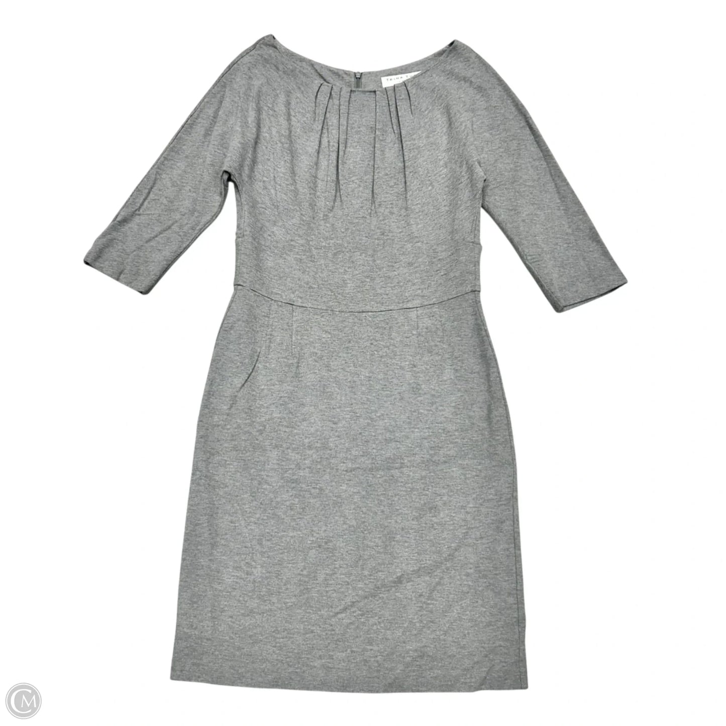 Dress Sweater By Trina Turk In Grey, Size: L