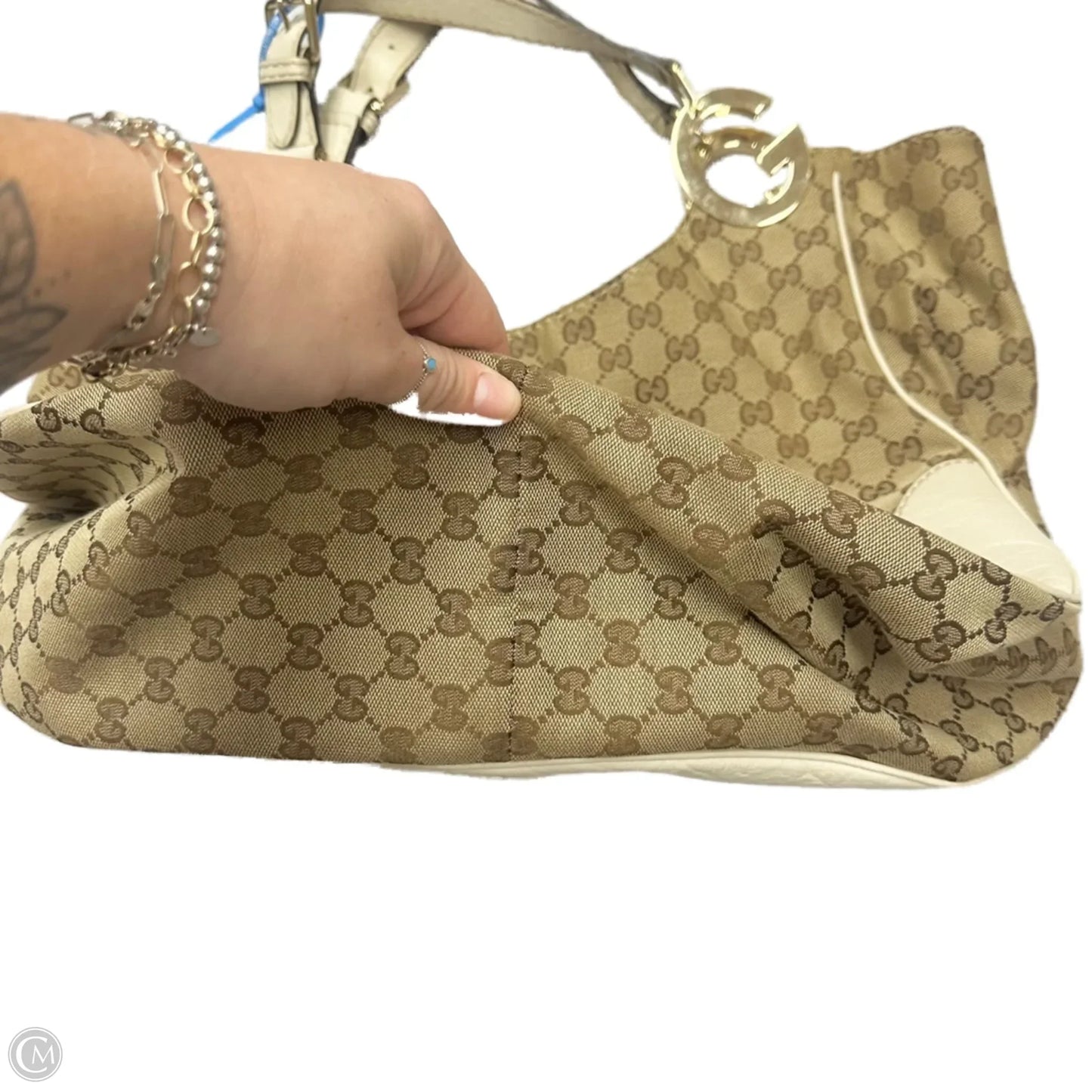 Handbag Luxury Designer By Gucci, Size: Large