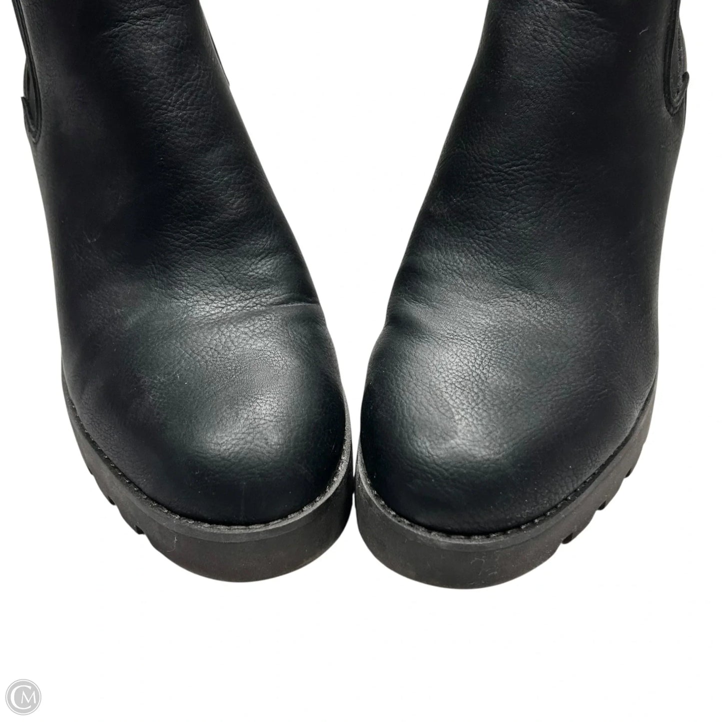 Boots Ankle Heels By Crown Vintage In Black, Size: 8