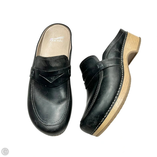 Shoes Heels Block By Dansko In Black, Size: 9.5