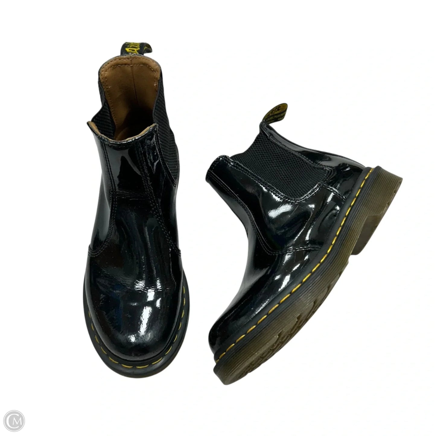 Boots Ankle Flats By Dr Martens In Black, Size: 6