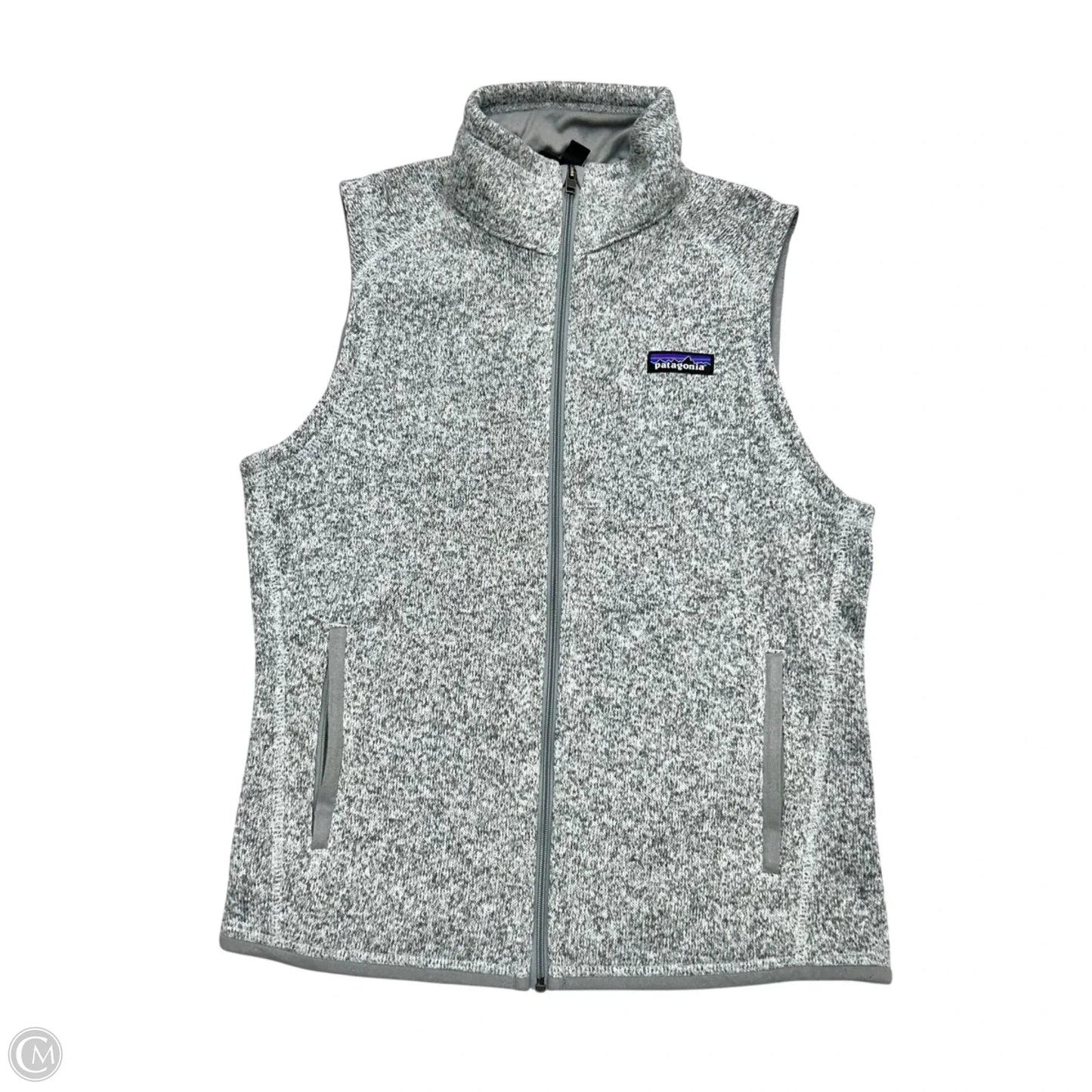 Vest Fleece By Patagonia In Grey, Size: S