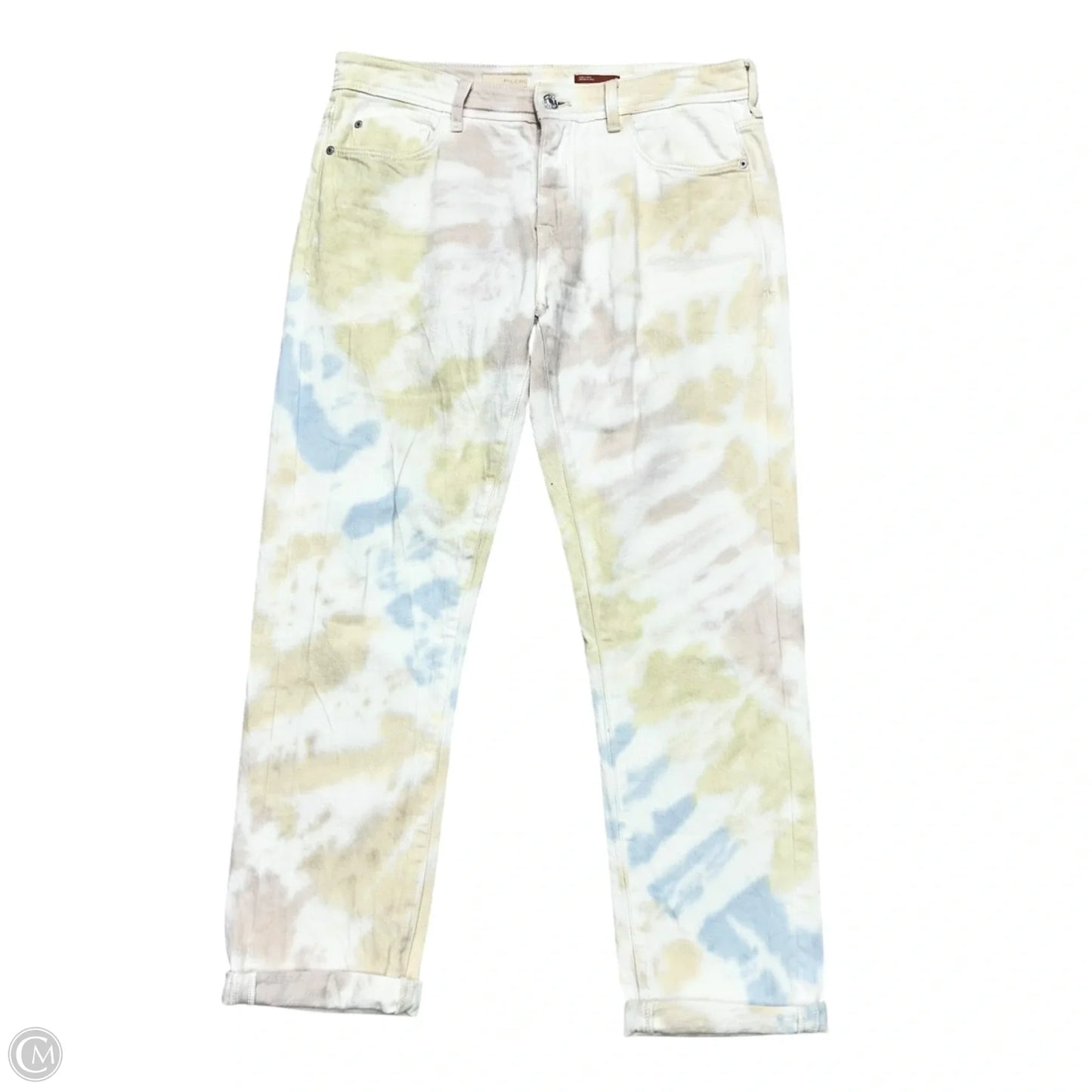 Jeans Boyfriend By Pilcro In Tie Dye Print, Size: 10