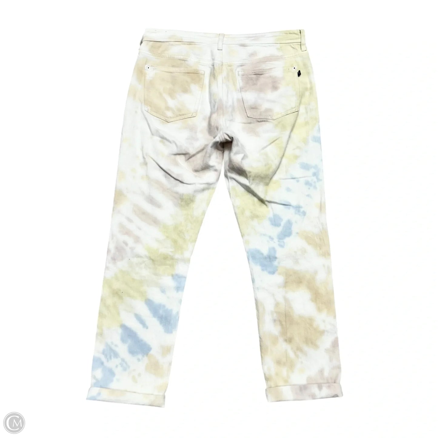 Jeans Boyfriend By Pilcro In Tie Dye Print, Size: 10