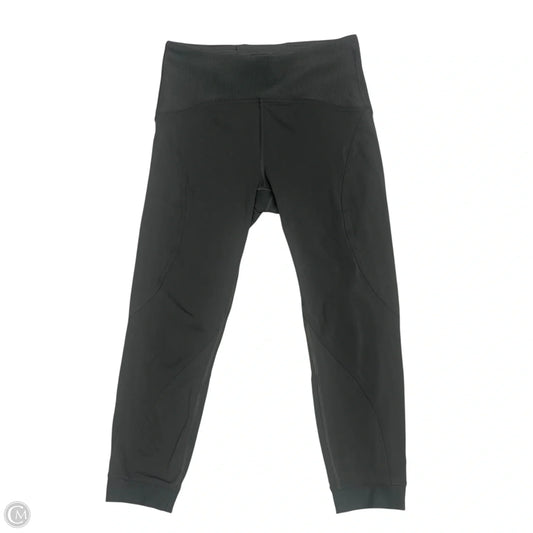 Athletic Leggings Capris By Lululemon In Grey, Size: M